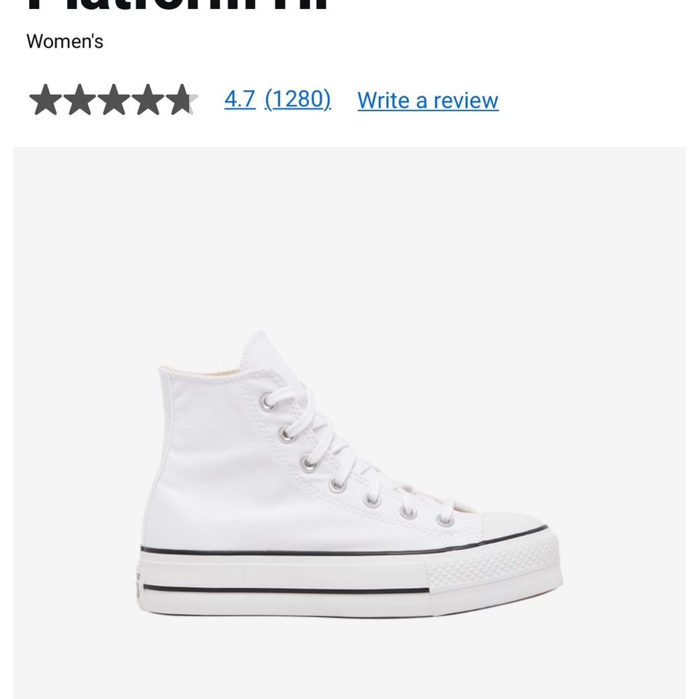 Platform converse - Picture 2 of 2